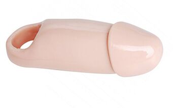 Παχύ ακροφύσιο κλειστού τύπου για αύξηση του μεγέθους του ανδρικού πέους